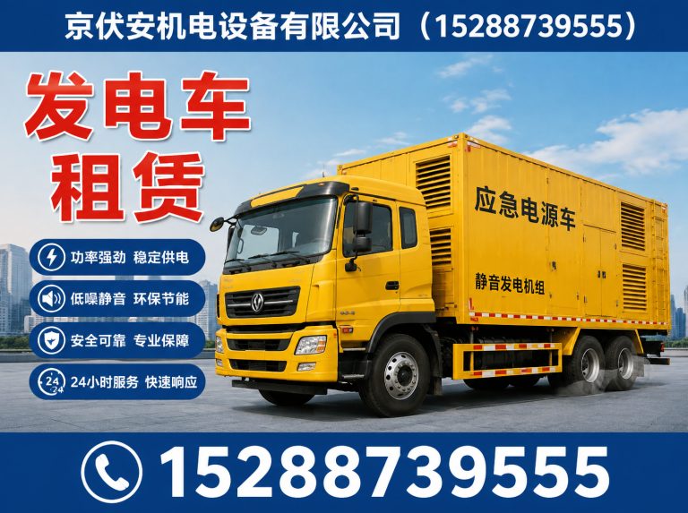 钦州柴油发电机组出租展示图